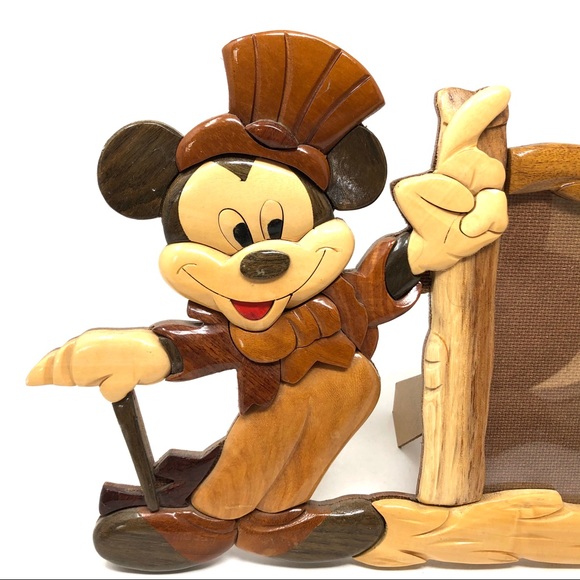 MICKEY MOUSE picture frame, approx 4”x6” - Picture 3 of 8